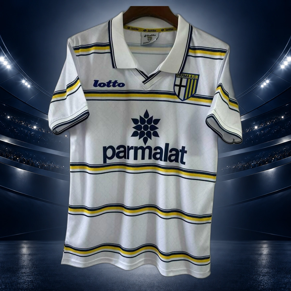 Camiseta de Fútbol Retro Parma 1998 - Visitante