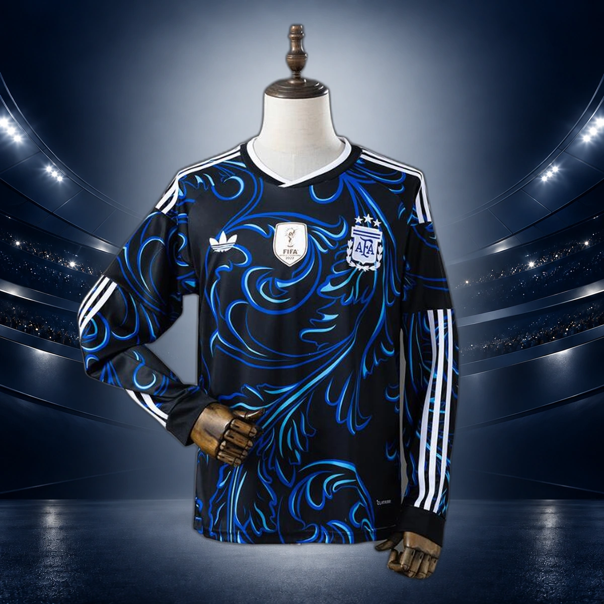 Camiseta de Fútbol Argentina 2026 - Visitante Manga Larga
