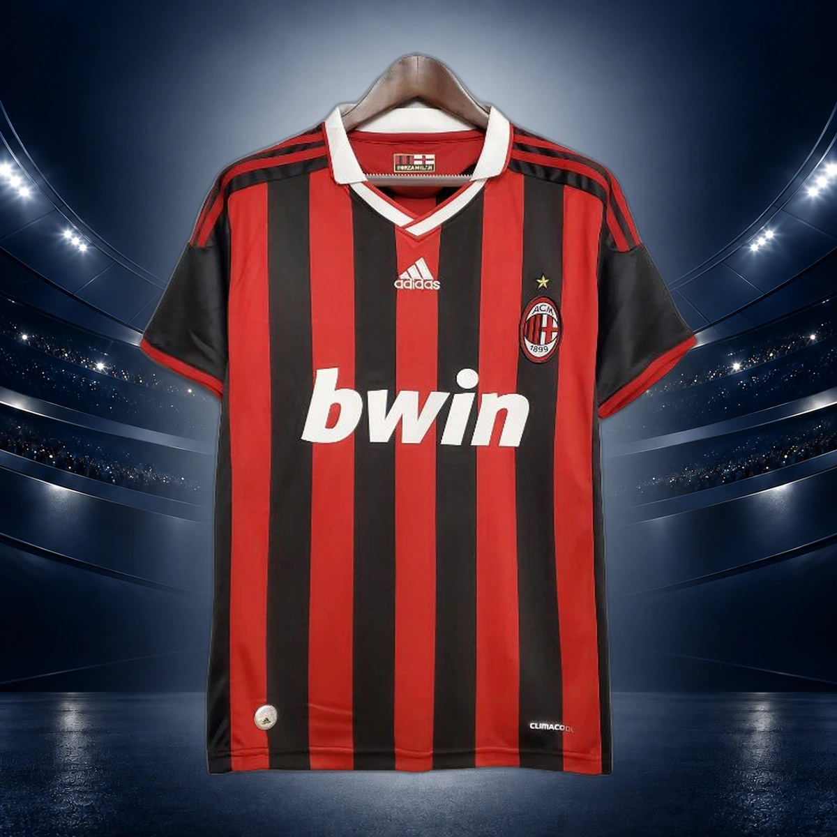 Camiseta Retro AC Milan Primera Equipación 2009/10