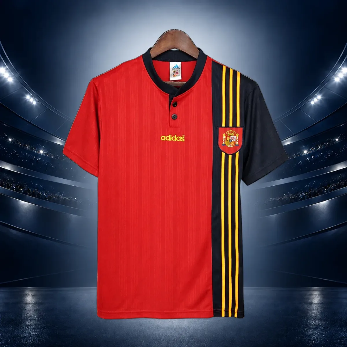 Camiseta de Fútbol Retro España 1996 - Local