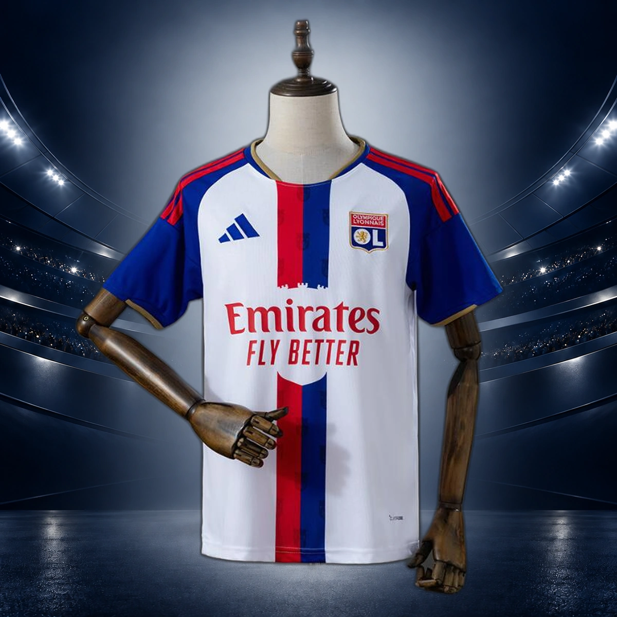 Camiseta Olympique Lyon Primera Equipación 2026/27