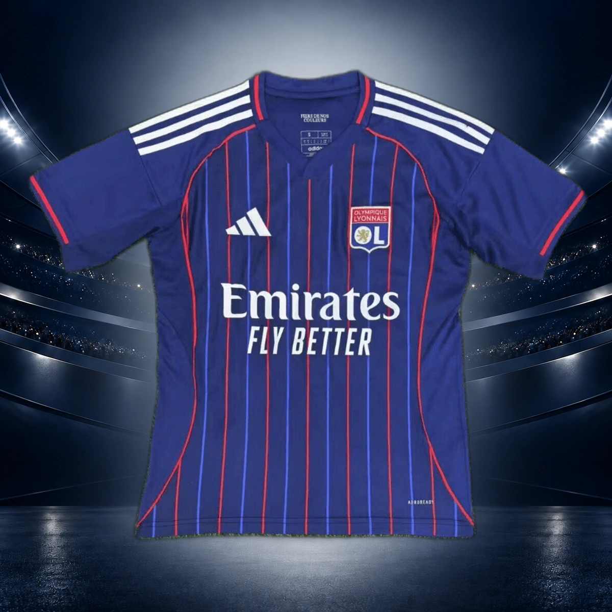 Camiseta Olympique Lyon Segunda Equipación 2025/26