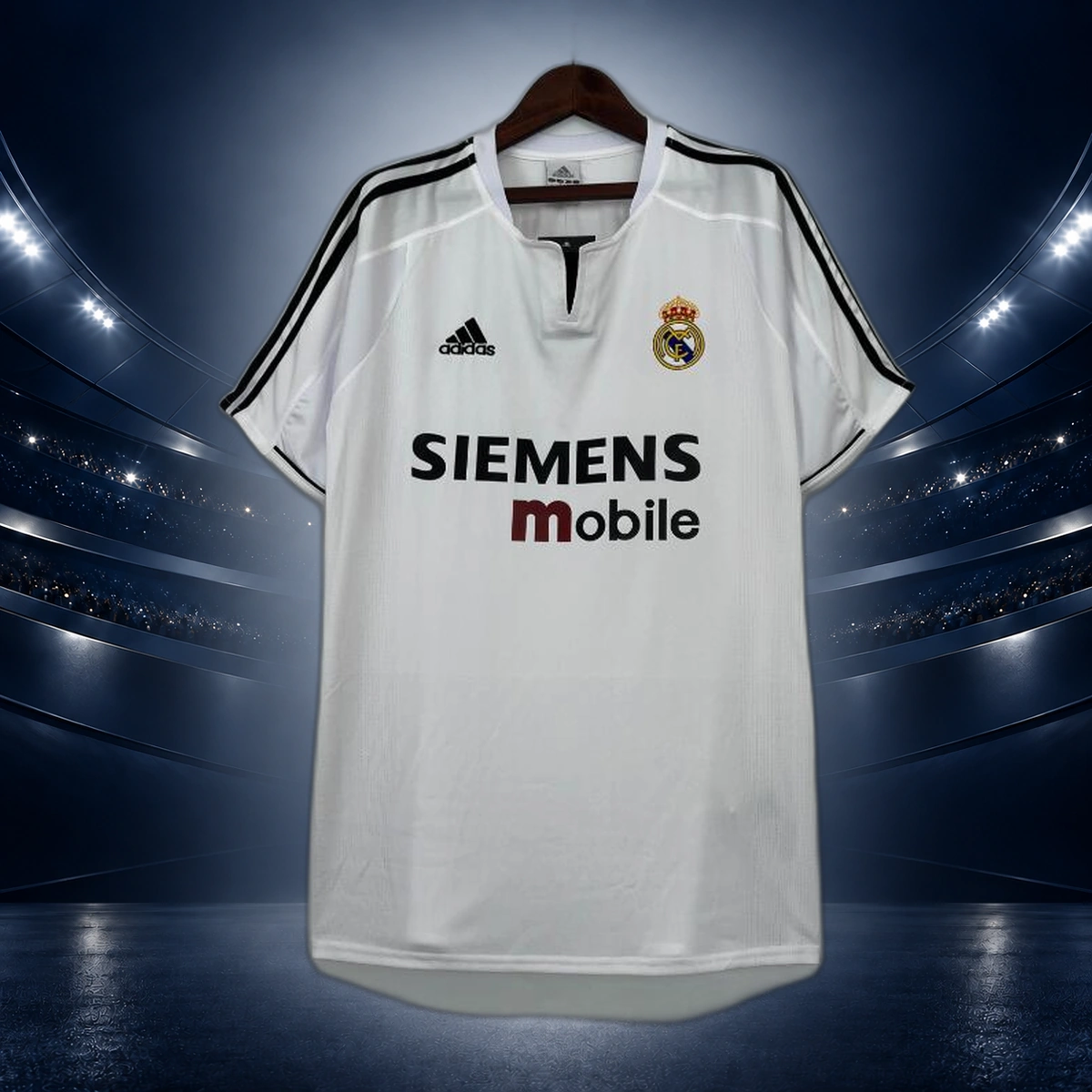 Camiseta Retro Real Madrid Primera Equipación 2003/04