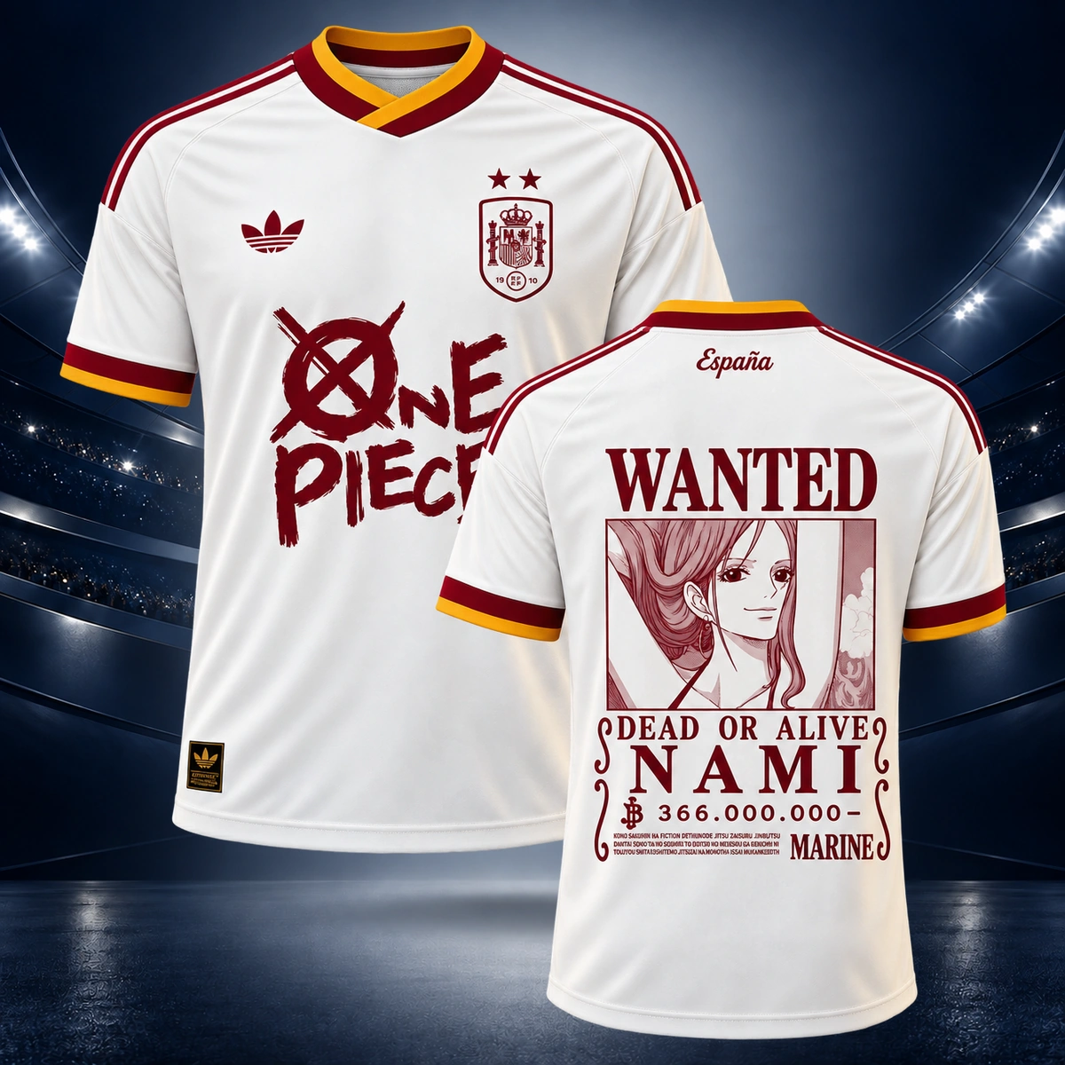 Camiseta de España versión Nami