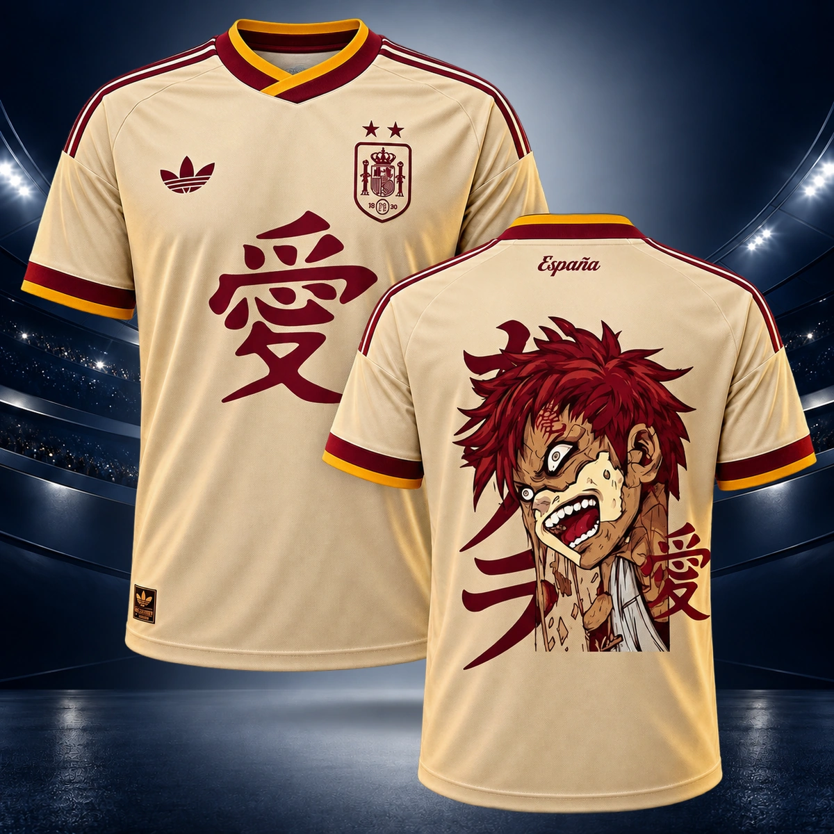 Camiseta de España versión Gaara